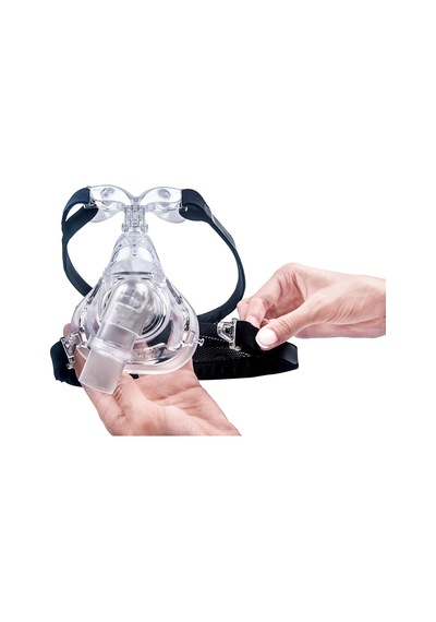 Kngmed Full Face Ağız Burun CPAP Maskesi S