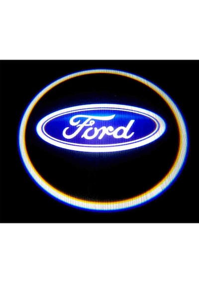 Fordaraçlar İçin Pilli Yapıştırmalı Kapı Altı Led Logoprojektör