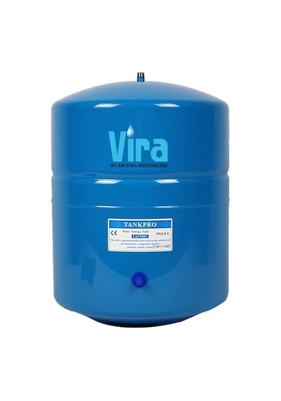 Trtank 40 Litre Su Arıtma Cihazı Deposu - 11 Galon Metal Basınç Denge Tankı