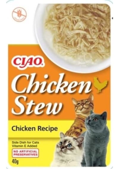 Ciao Chicken Churu Tavuk Güveçli Kedi Ödül Maması 40 G