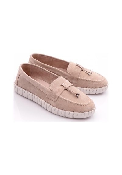 Dgn P39 Kadin İp Desenli Comfort Ayakkabi P39-1512-R0186 Bej
