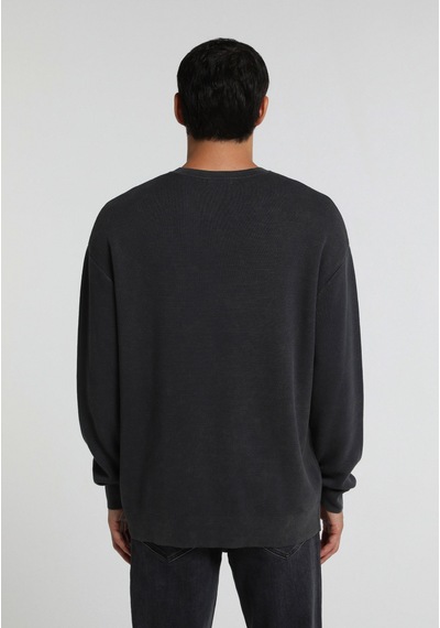 Colin's Colins Relaxed Fit Yuvarlak Yaka Düz Erkek Antrasit Kazak Cl1082155 Q1.v2 Ant
