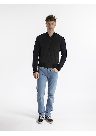 Zegna Erkek Mont Zg96N047 Lacivert - Siyah