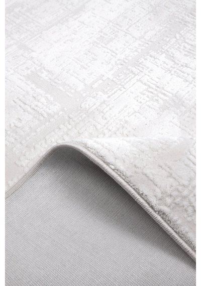 Enti Akik 8610 Krem Halı Kilim Salon Mutfak Kesme Yolluk Dokuma Krem