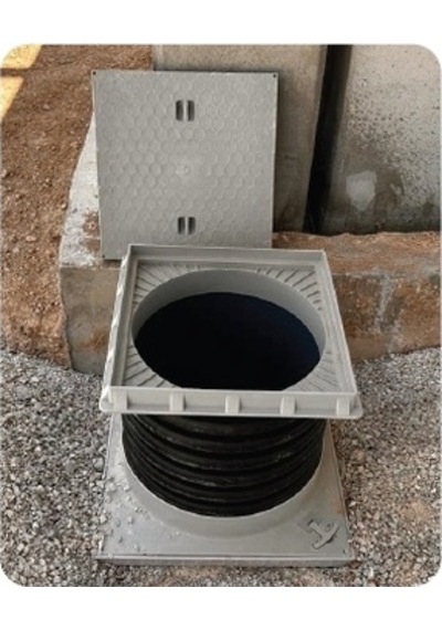 500mm - 600mm Koruge Borusu Dağıtım Bacası