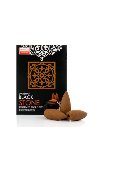 Black Stone Siyah Taş Rahatlatıcı Aromatik Kokulu Geri Akış Tütsü