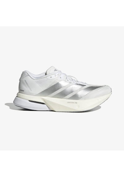 Adidas Adizero Boston 13 Kadın Beyaz Koşu Ayakkabısı Js4948