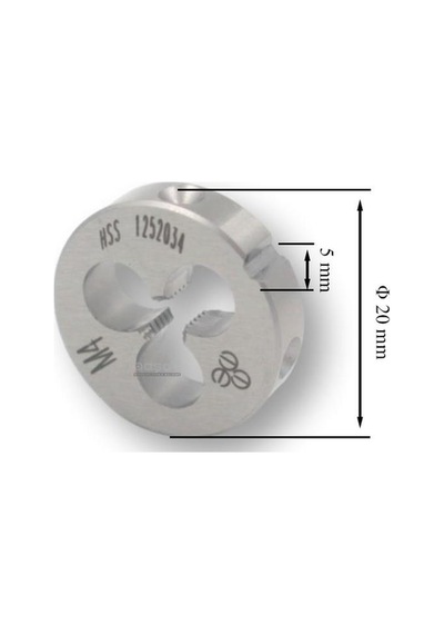 Mte M4 X 0.7 Pafta Normal Vidalı Hss Dın 223/b