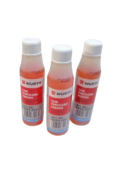 Würth Cam Temizleme Sabunu 32 Ml 3 Adet
