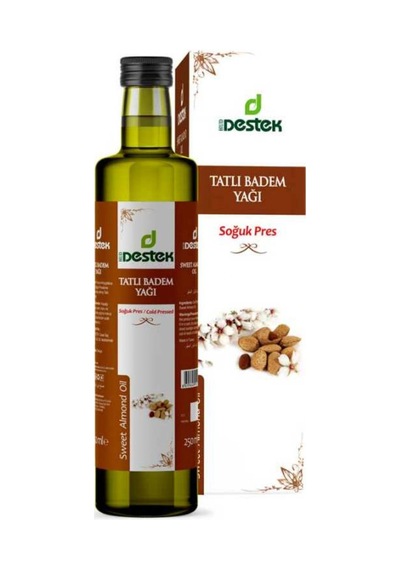 Tatlı Badem Yağı Soğuk Sıkım 250 Ml 250 ML