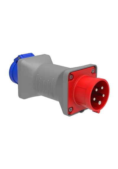 Bemis Cee Norm Dönüştürücü Adaptör 16a 5 Kutuplu Fiş - 16a 3 Kutuplu Priz Ip44 Bca-0402-1000 Standart