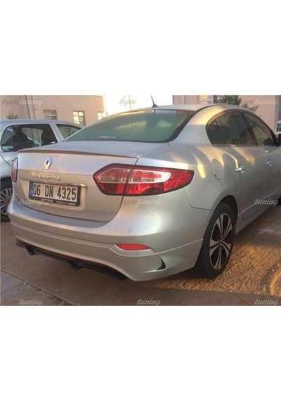 Renault Fluence Gri Spoiler