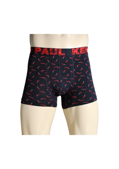 Kennpaul 7'li Desenli Karışık Erkek Pamuk Boxer Yumuşak Kumaş Çok Renkli
