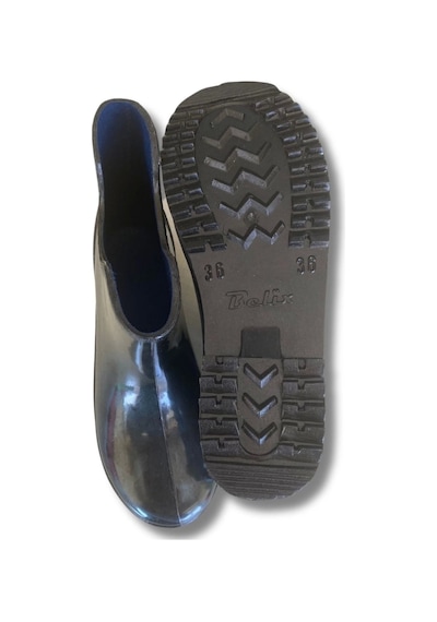 Potin Unisex Yağmur Botu 36-40 Siyah Siyah