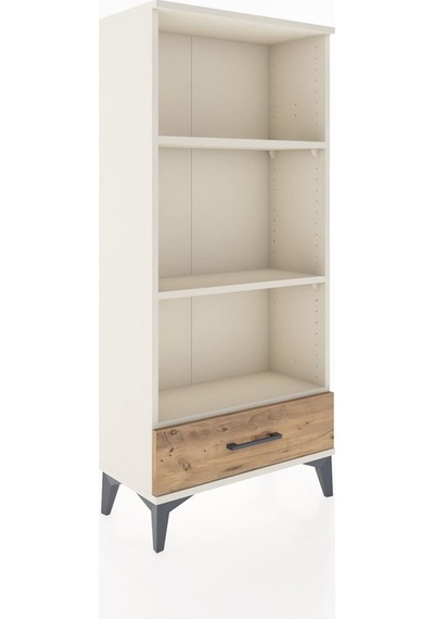 Hyperion Dolap 3 Raflı Tek Çekmeceli 60x44x134 Aytaşı-çam Aytaşı