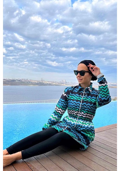 Kahijab Ela Tesettür Mayo - S Yeşil