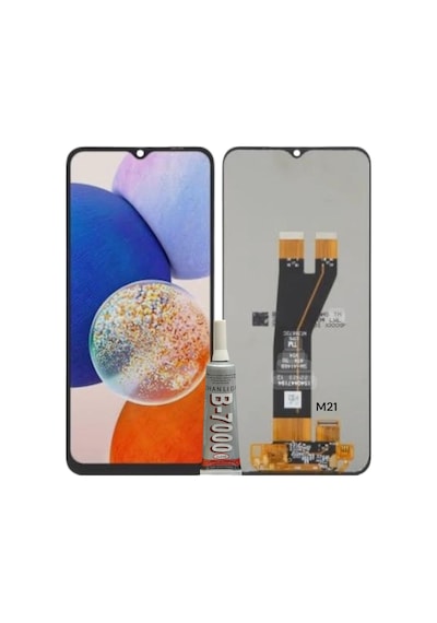 Samsung Uyumlu Galaxy A14 146 5g Lcd Erkran + Dokunmatik B-7000 15 Ml Siyah