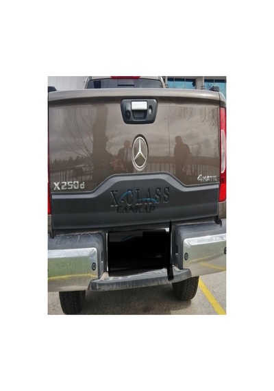 2017+ Mercedes X Class Arka Bagaj Kapak Kaplama Kabartma