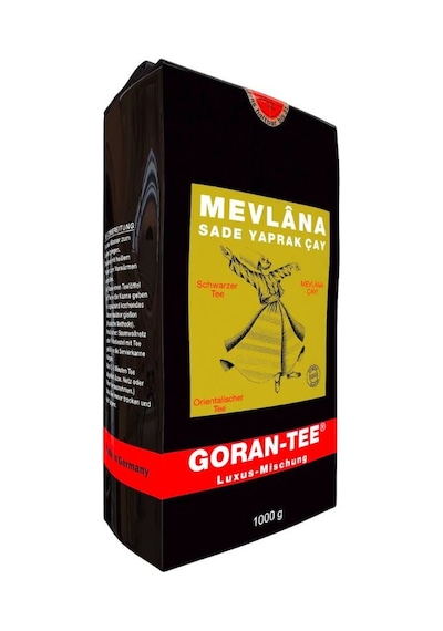 Mevlana Sade Yaprak Goran Tee Siyah Dökme Çay 1 KG