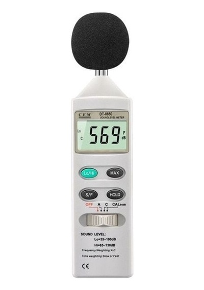 Cem Dt-8850 Kalibrasyon Yapılabilen Ses Ve Gürültü Ölçüm Cihazı