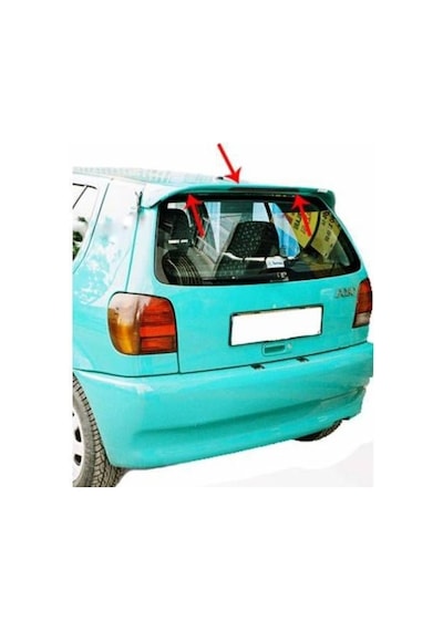 Polo Spoiler (Lambali) - Mat Siyah STR-1059