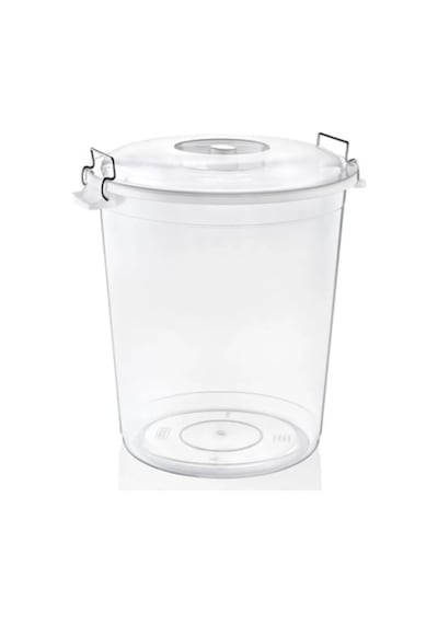 Plus Şeffaf Bakliyat Kovası 50 Litre Royaleks-asd173 Çok Renkli