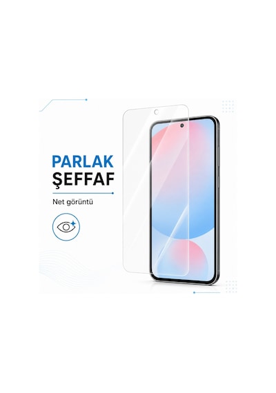 Samsung Galaxy Uyumlu S24 Fe Ekran Koruyucu Nano Şeffaf Esnek