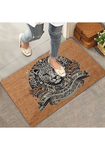 Valerine Life Pars Kedisi Welcome Hoş Geldiniz Kapı Önü Paspası 45x70cm