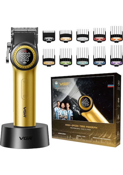 Vgr V-001 Profesyonel Salon Kalitesinde Saç Kesme Makinesi 5256