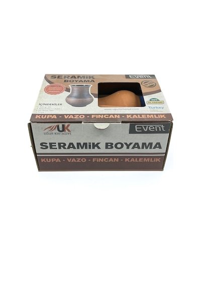 Event Seramik Boyama Hobi Seti - Kupa Vazo Finan Kalemlik