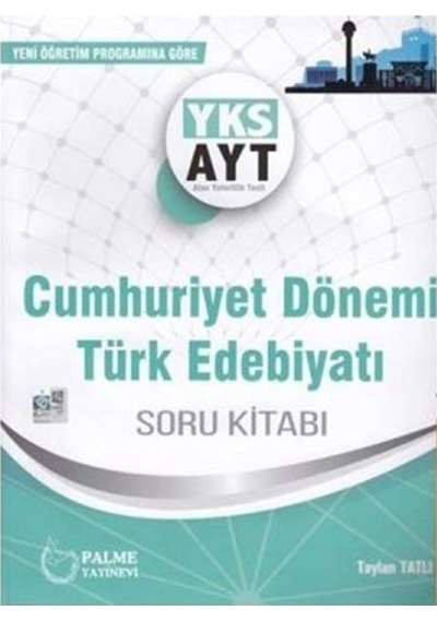 Palme Yayınları Ayt Cumhuriyet Dönemi Türk Edebiyatı Soru Kitabı