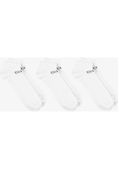 Guess 3'lü Paket Erkek Beyaz Çorap U4yg50z3f60-g011