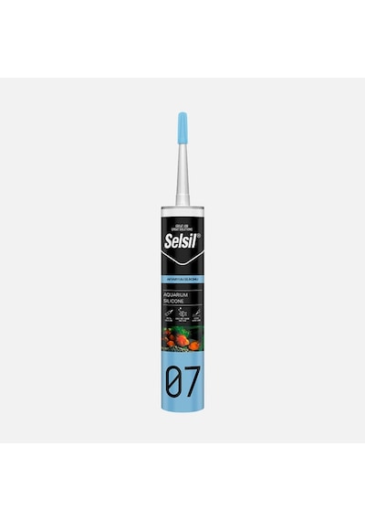 Selsil Akvaryum Silikonu 07 Şeffaf 280 Ml