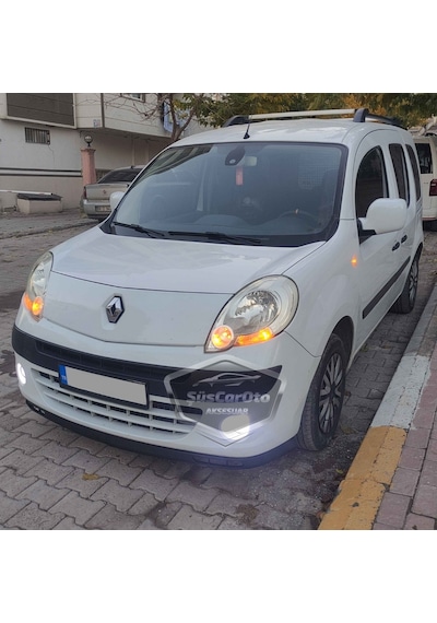 Renault Kangoo 2 2008-2021 Uyumlu Üniversal Laguna Lip Esnek Ön Lip 2 Parça Tampon Altı Dil Karlık Ön Ek 00 Şüscaroto Aksesuar