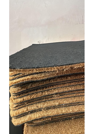 Tr Kaymaz Tabanlı Baskılı Şık Kapı Önü Paspası 45x70 Cm Coco Hasır Görünümlü Velür Paspas, Dökülme Ve K Genel