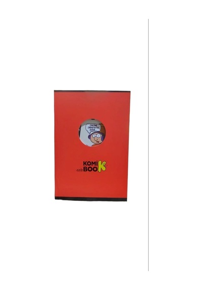 Paklon Kareli A7 Komik Notebook Kırmızı