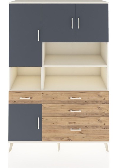 Hyperion Dolap 9 Raflı 4 Çekmeceli 4 Kapaklı 132x44x195 Aytaşı-antrasit/çam Antrasıt/atlas Çam - Aytası Hyperion Dolap 9 Raflı 4 Çekmeceli 4 Kapaklı 132x44x195 Aytaşı-antrasit/çam Antrasıt/atlas Çam - Aytası