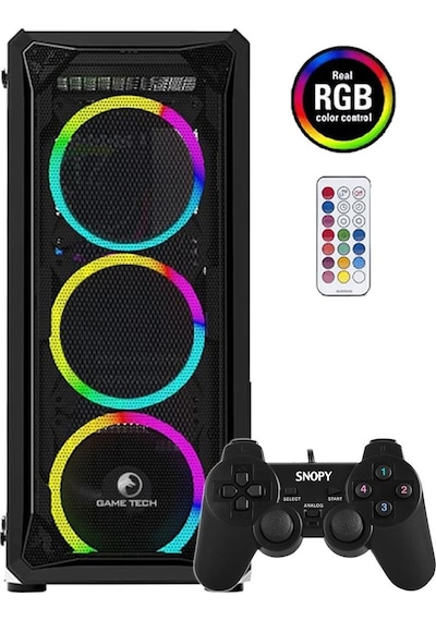 Zeiron Esc X50 i5-3470 8GB 500GB HDD 120GB SSD RX550 Oyuncu Masaüstü Bilgisayar