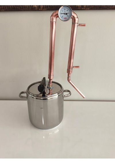 Bitkisel Damıtma İmbik Damıtma Sistemi 7 Litre İmbik