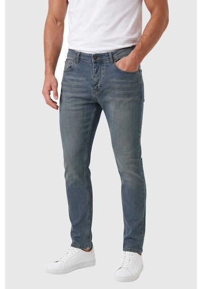 Rizzup Erkek Slim Fit Dar Kesim Likralı Taşlanmış Pamuklu Lacivert Kot Pantolon Düğme Kapamalı Jean 2605153 Rizzup Erkek Slim Fit Dar Kesim Likralı Taşlanmış Pamuklu Lacivert Kot Pantolon Düğme Kapamalı Jean 2605153