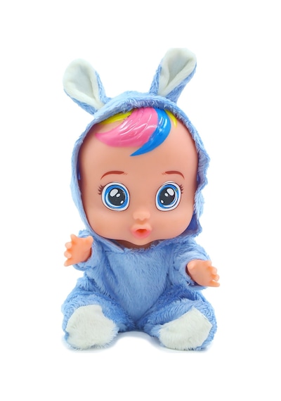 Global Toys Mavi Tulumlu Göz Yaşı Döken Ve Konuşan Et Bebek Konuş