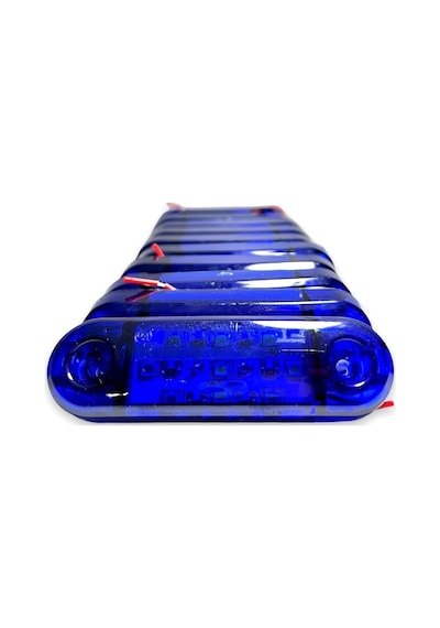 Ahmet Otomotiv 10 Adet Tombul Parmak Led Mavi 12v-24v