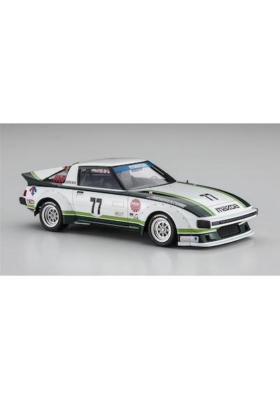 Hasegawa 20661 1/24 Ölçek, Mazda Savanna Rx-7 Sa22c 1979 Portland Car No.77 , Yarış Aracı Plastik Model Kiti