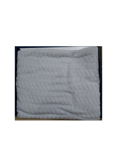 Merinos Modern Line 2 Parça Battaniye Seti-gri