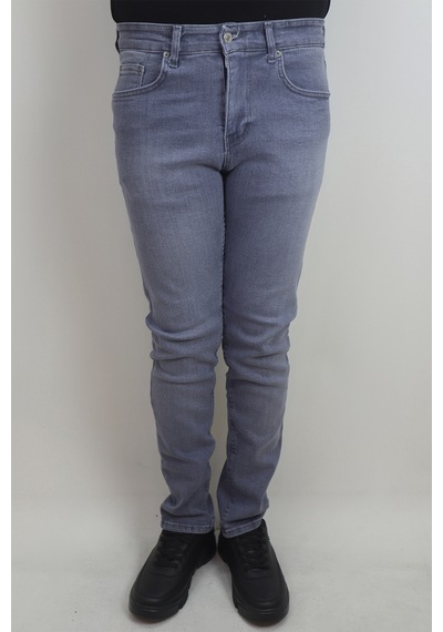 Dmctekstil Erkek Lacivert Hacker Denim Normal Bel Normal Kesim Dar Paça Jean Pantolon
