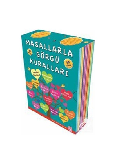 Masallarla Görgü Kuralları 10 Kitap / Münire Şafak
