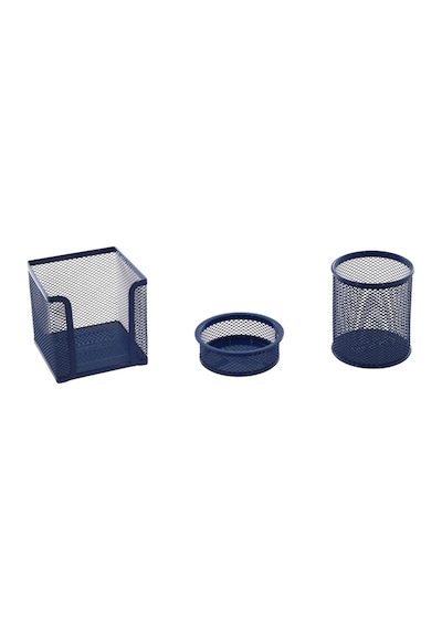 Bigpoint Metal Perfore 3 Lü Set Mavi