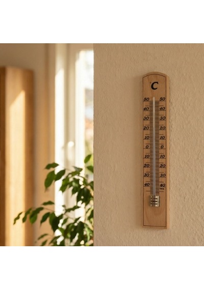 Tfa 12.1004 Ahşap Duvar Termometresi
