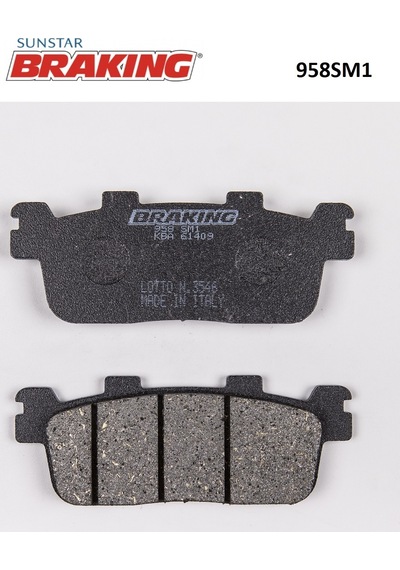 Yarı Metalik Arka Fren Balatası / Yamaha / X-max / 400cc / Arka / 2013-2014-2015-2016-2017-2018-2019-2020-2021