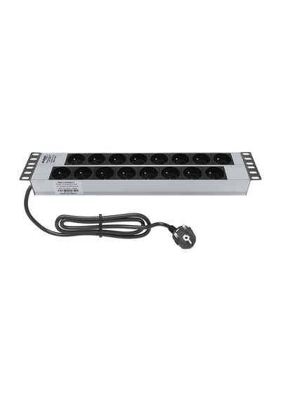 Amp Connect 19"2u 16'lı Fransız Ups Direkt Bağlantılı Kabinet Grup Prizi Pdu -16a